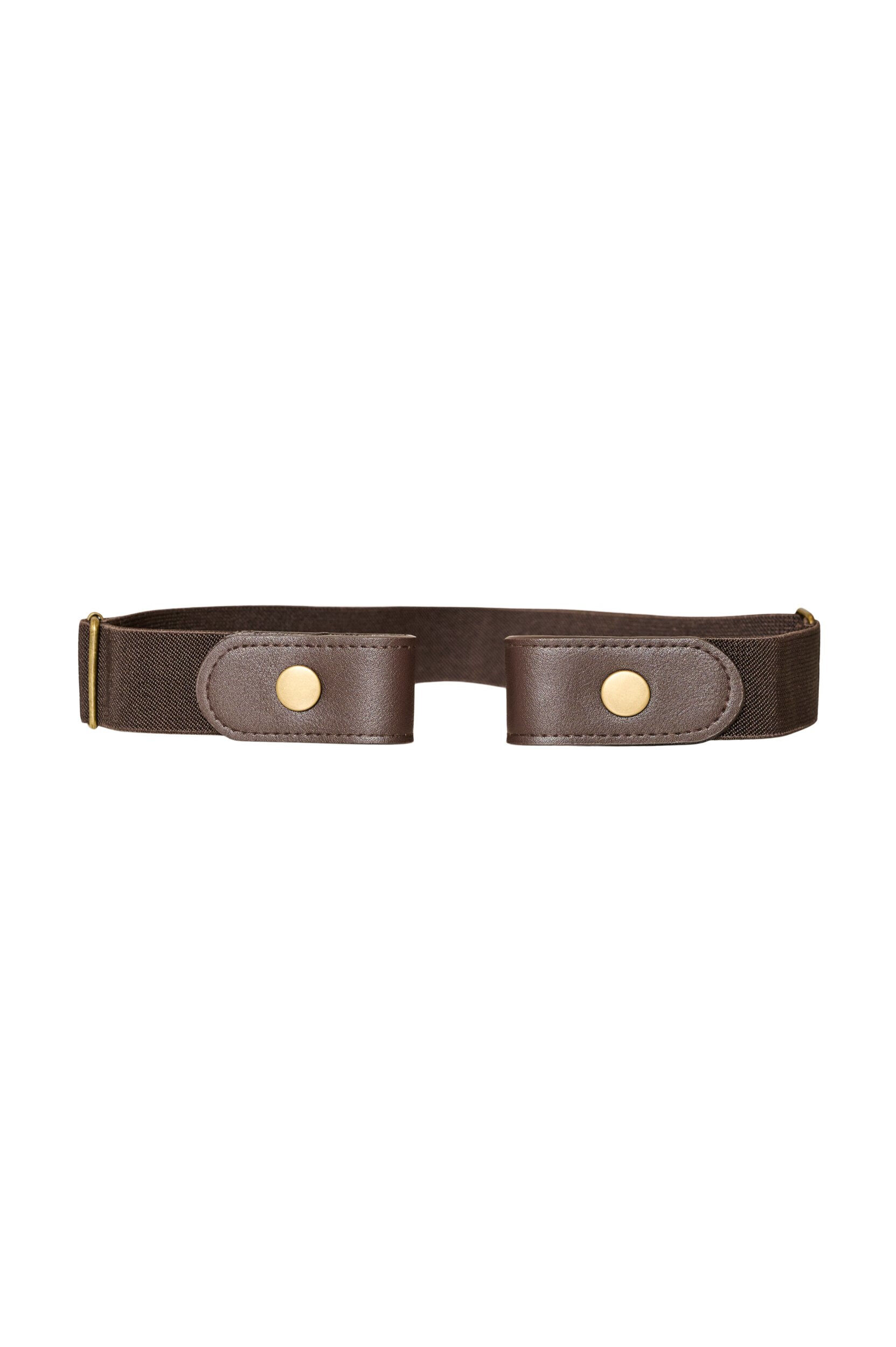 ZizziElastische riem, Bruin, Packshot image number 0