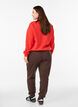 Sweatshirt met motief aan de voorkant, Rood, Model image number 2