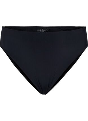 Bikinibroekje met hoge taille, Black, Packshot image number 0