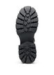 Chelsea boot met een chunky zool en geribde panelen, Zwart, Packshot image number 4