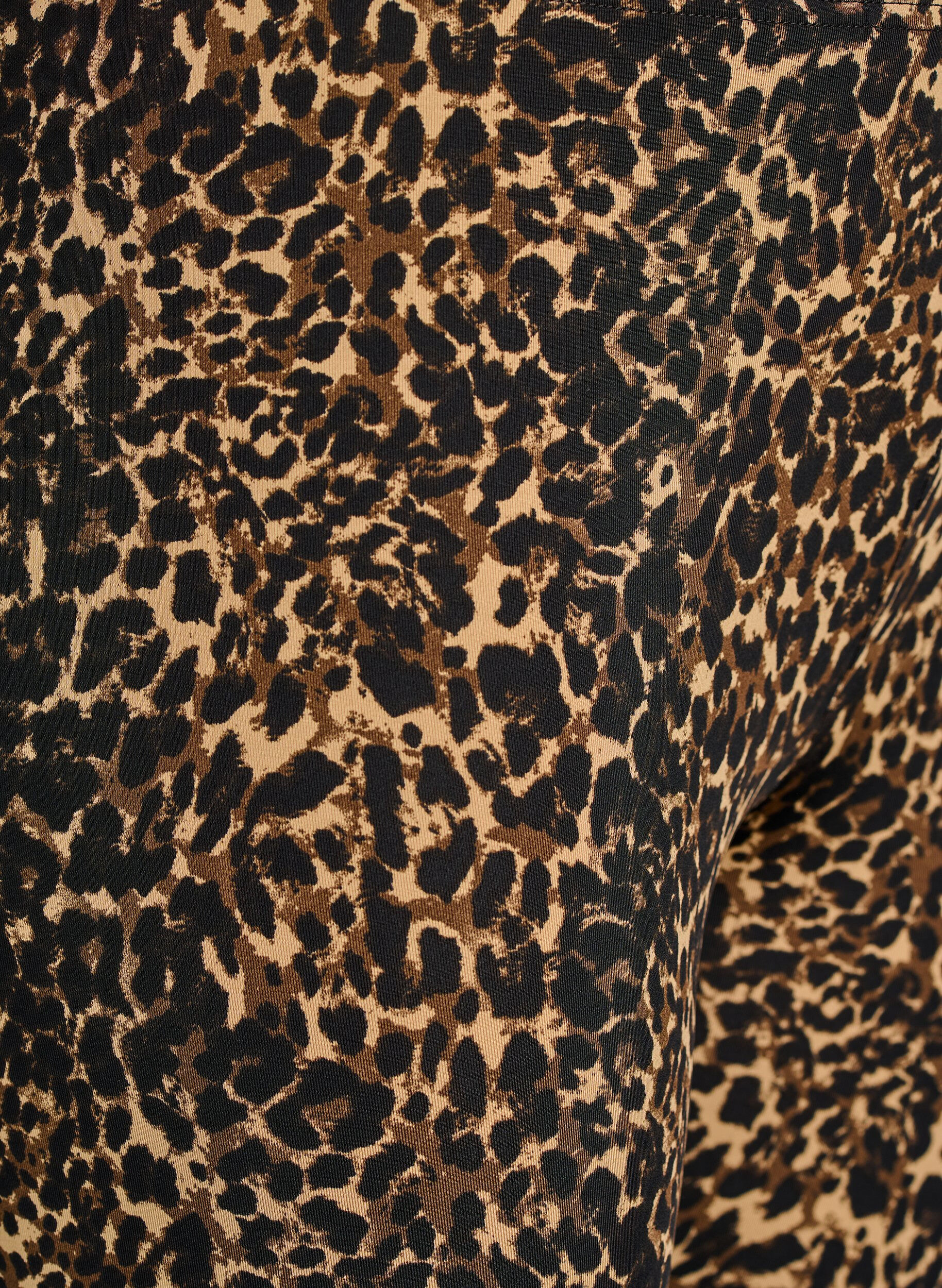 Zizzi 2-pack 3/4 lengte leggings, Zwart, Packshot image number 2