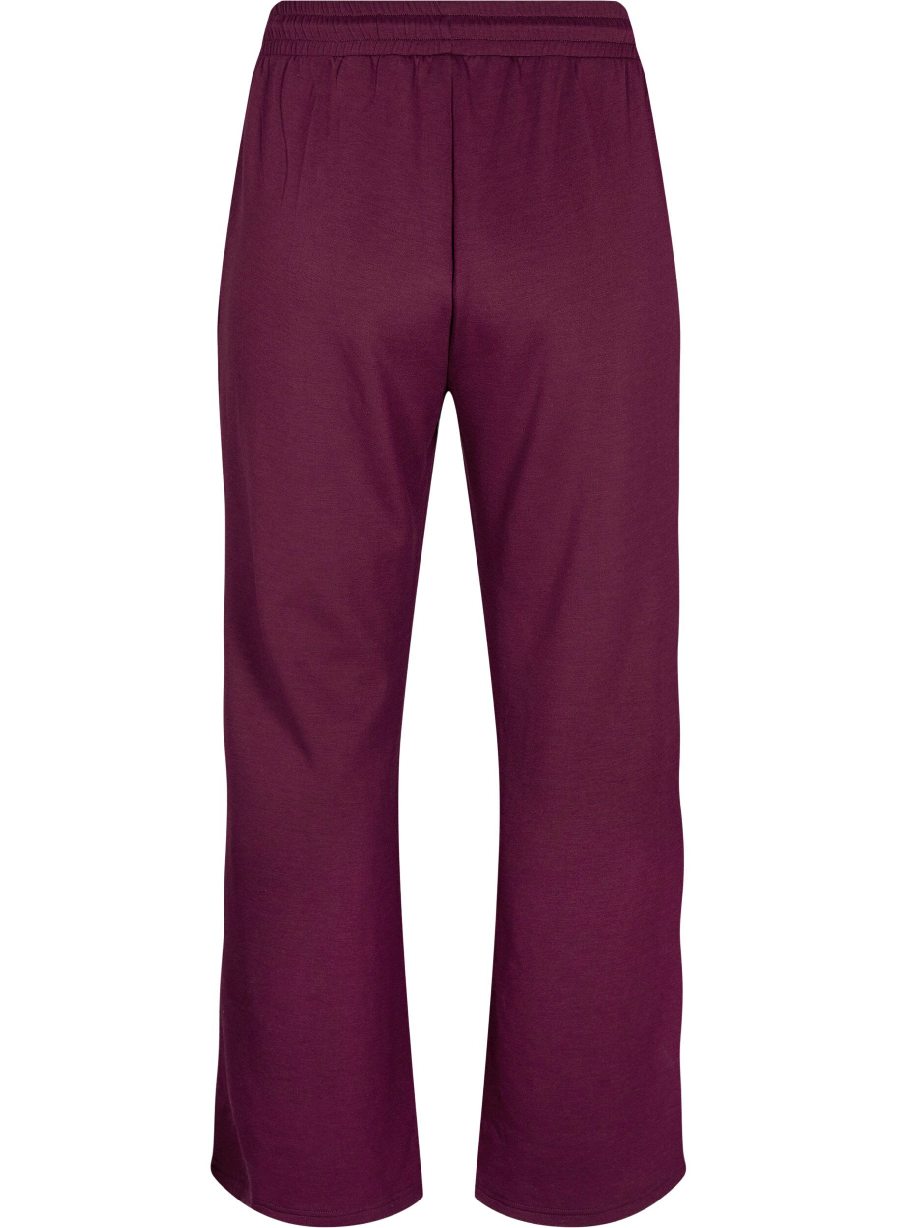 Zizzi Losse broek van modalmix, Rood, Packshot image number 1