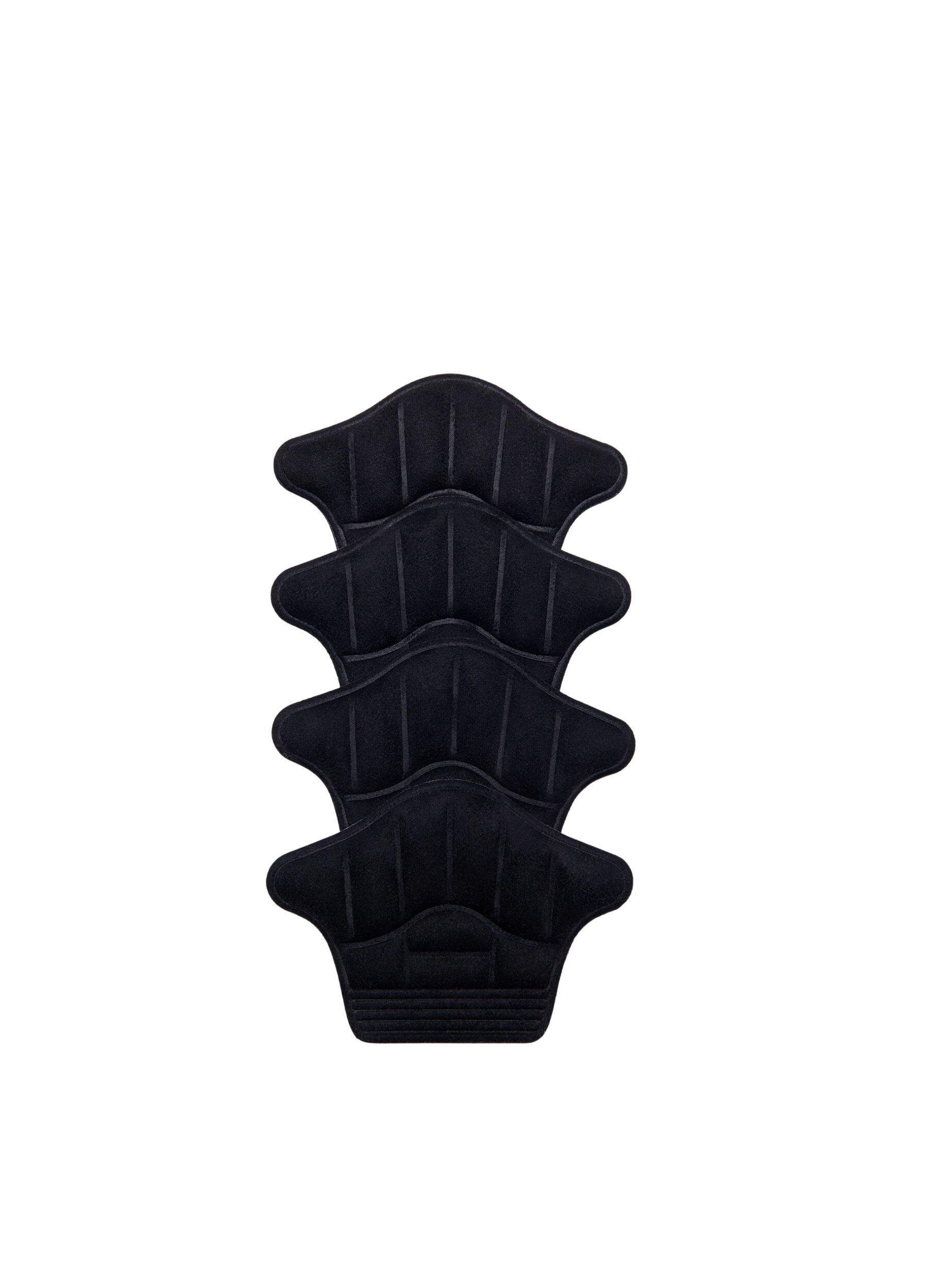 Zizzi2-pack inleghakken, Zwart, Packshot image number 1