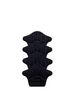 2-pack inleghakken, Zwart, Packshot image number 1