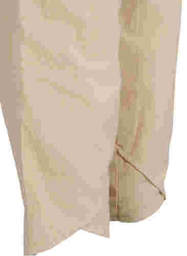 Cropped broek in katoen, Oxford Tan, Packshot image number 3