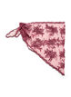 Driehoekige kanten sjaal, Rood, Packshot image number 0