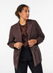 Klassieke blazer met knoopsluiting, Bruin, Model image number 3