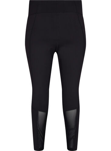CORE, POCKET TIGHTS - Sport legging met mesh, Black, Packshot image number 1