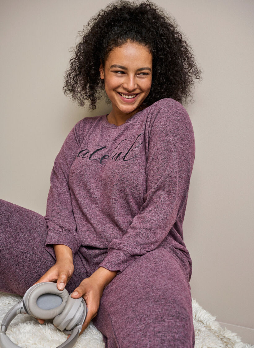 Gemêleerde top in viscosemix, Port Royal Mel, Image image number 0