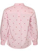 Shirt met geborduurde bloemen, Roze, Packshot image number 1