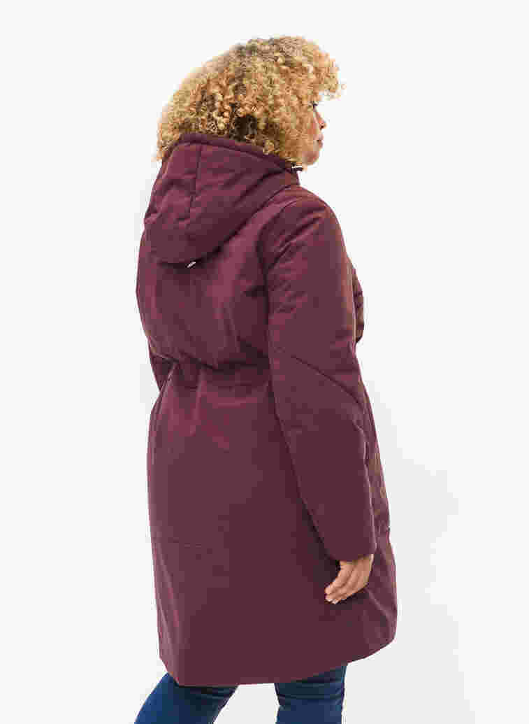 Winterjas met verstelbare taille, Fudge, Model