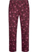 Kleren pyjama broek met print, Donker Bordeaux, Packshot image number 0