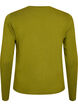 Basic T-shirt met lange mouwen en ronde hals, Groen, Packshot image number 1