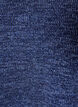 Jersey blouse met V-hals en lange mouwen, Blauw, Packshot image number 2