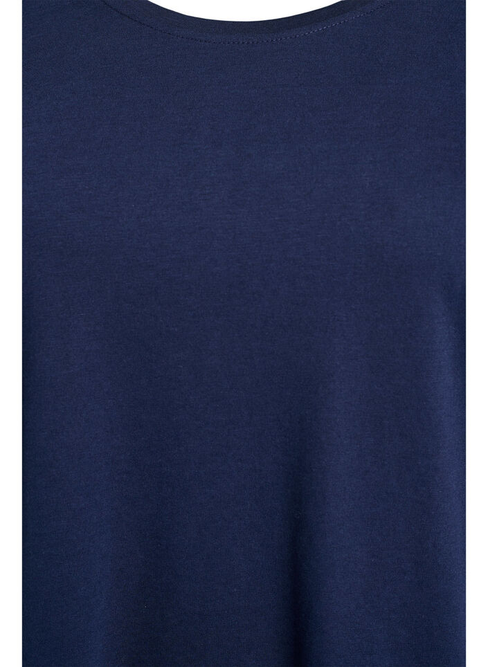 T-shirt met print, Blauw, Packshot image number 2