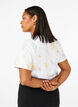 T-shirt van biologisch katoen met bloemenprint, Bright W. AOP, Model image number 1