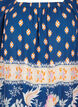 Strandjurk van viscose met print, Blauw, Packshot image number 2