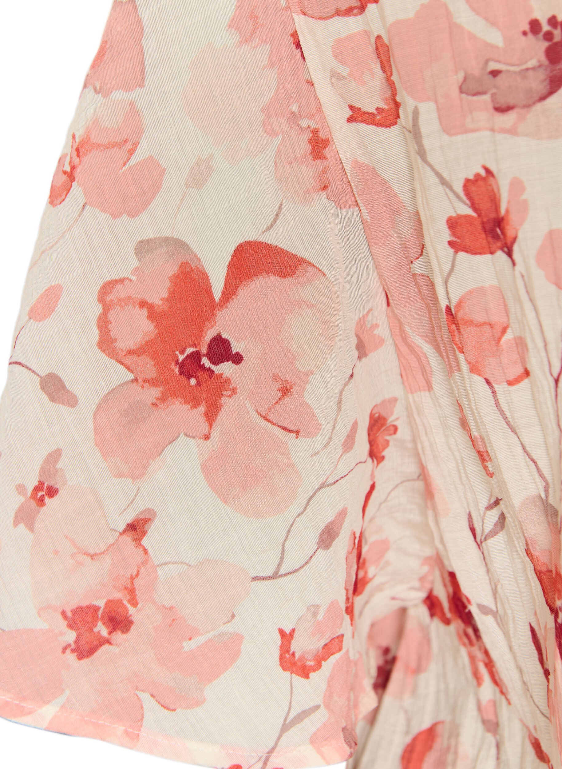 ZizziBlouse met ballonavorm en vleermuismouwen, Oranje, Packshot image number 3