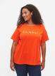 FLASH - T-shirt met motief, Orange.com, Model image number 0