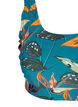 Bikinitop met print en ronde hals, Leaf Print, Packshot image number 2