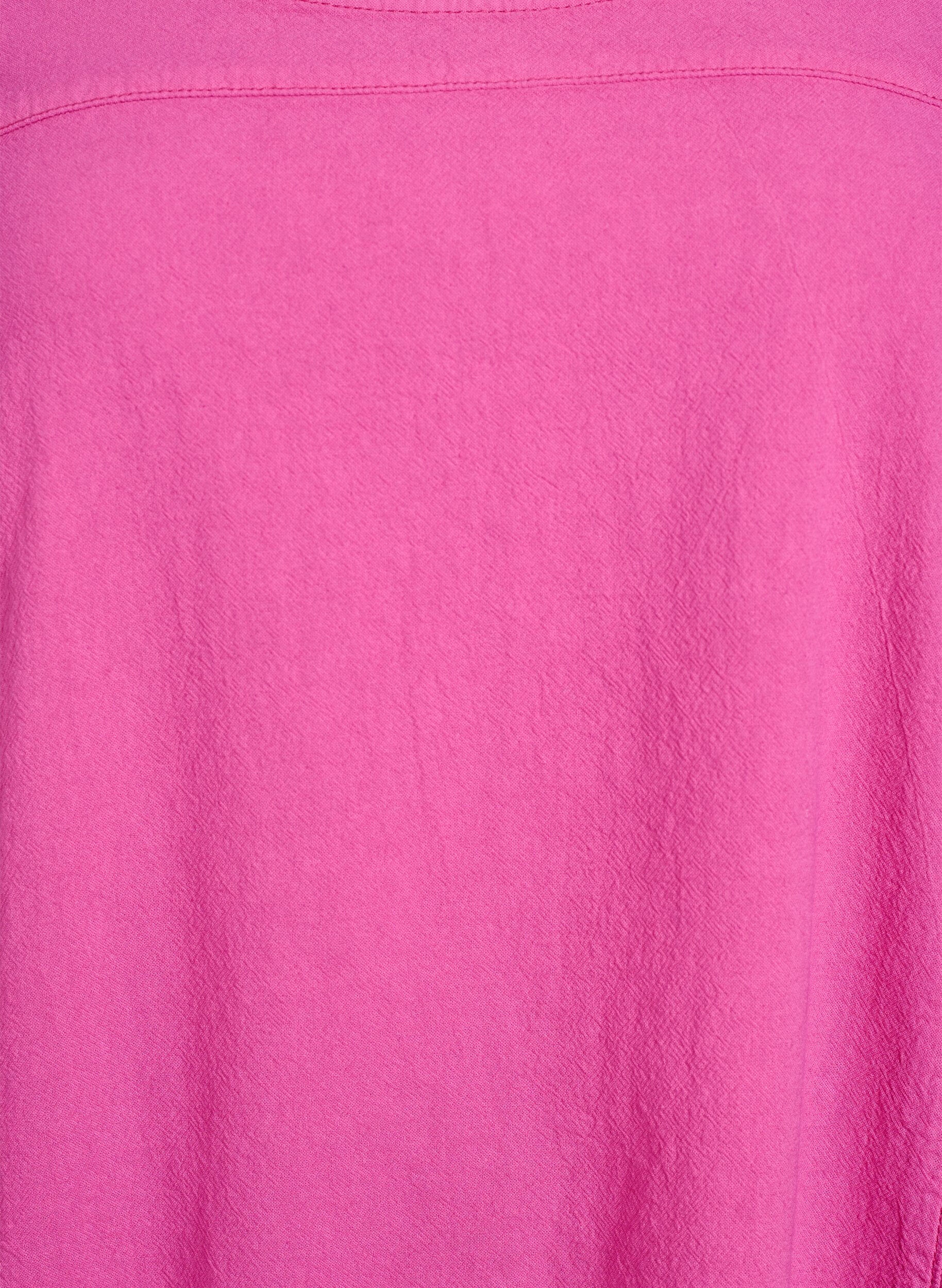 Zizzi Katoenen jurk met korte mouwen, Roze, Packshot image number 2