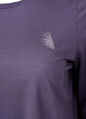 Sportblouse met structuur en lange mouwen, Purple Plumeria, Packshot image number 2