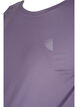 Zwangerschap sport t-shirt, Purple Sage, Packshot image number 2