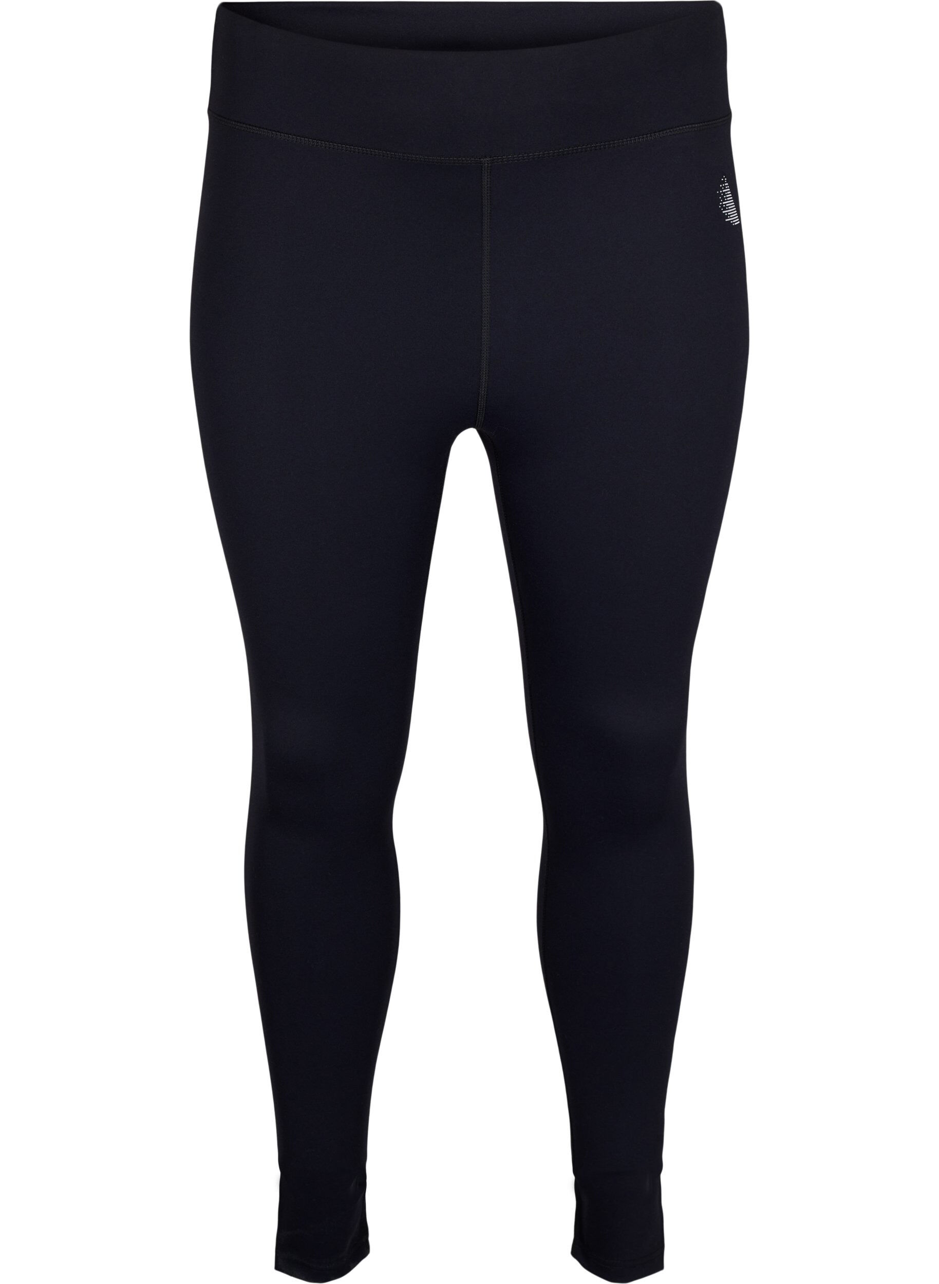 Zizzi 7/8 lengte trainingsbroek, Black, Packshot image number 0