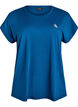 Effen gekleurd trainingsshirt, Blauw, Packshot image number 0