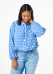 Gestippeld shirt met ruches, River S. White Dot, Model image number 0