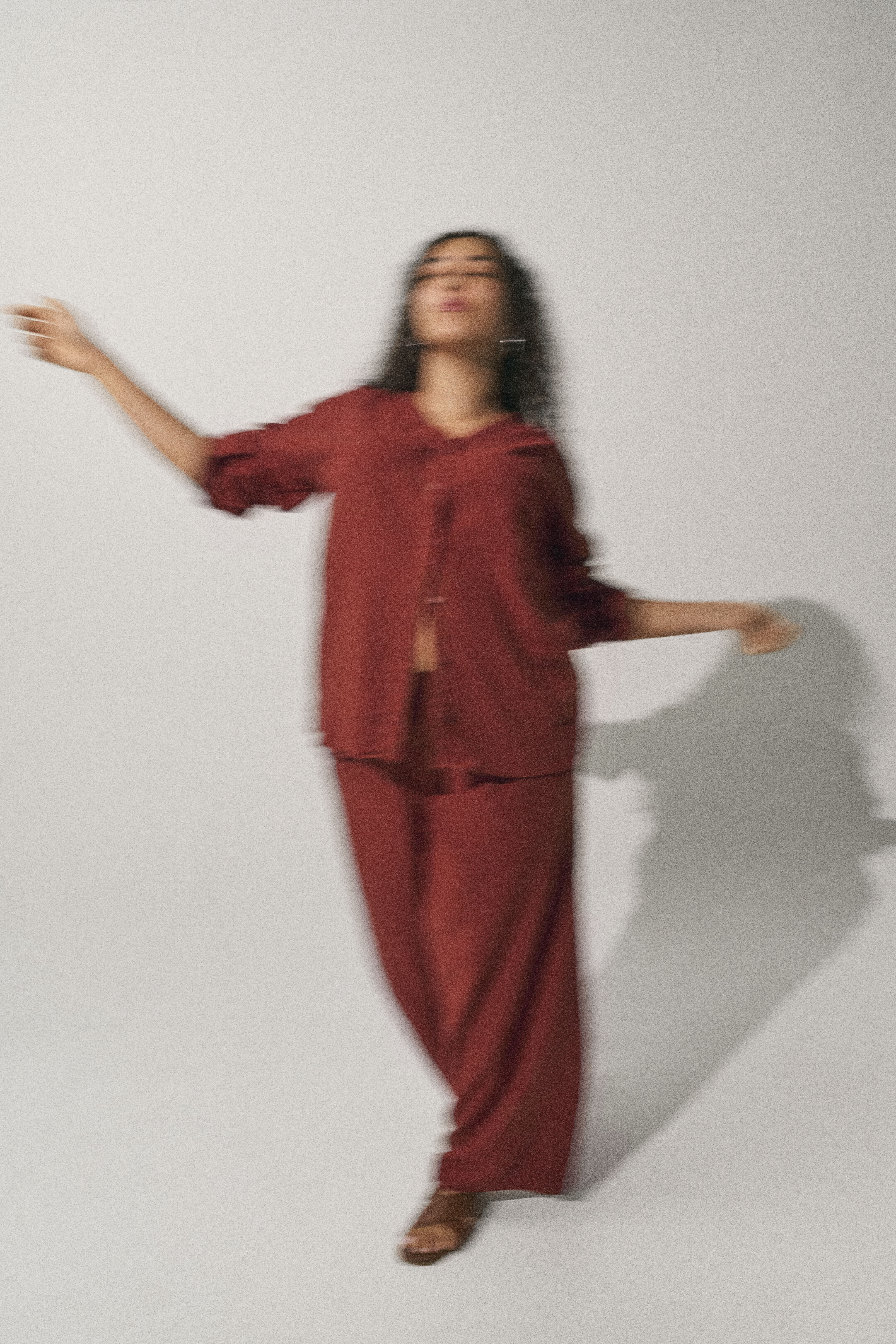 ZizziBijpassende linnen set, , Model