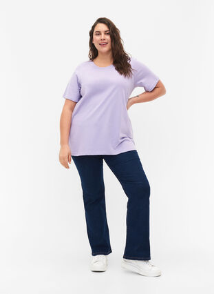 FLASH - T-shirt met ronde hals, Lavender, Model image number 2