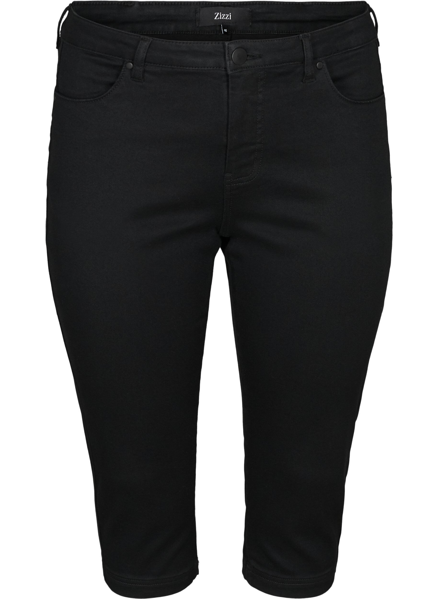 High waist Amy capri jeans met super slim fit