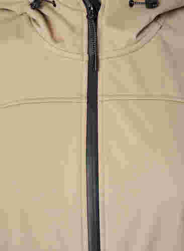 Softshell jas met colour-block, Black Comb, Packshot image number 2