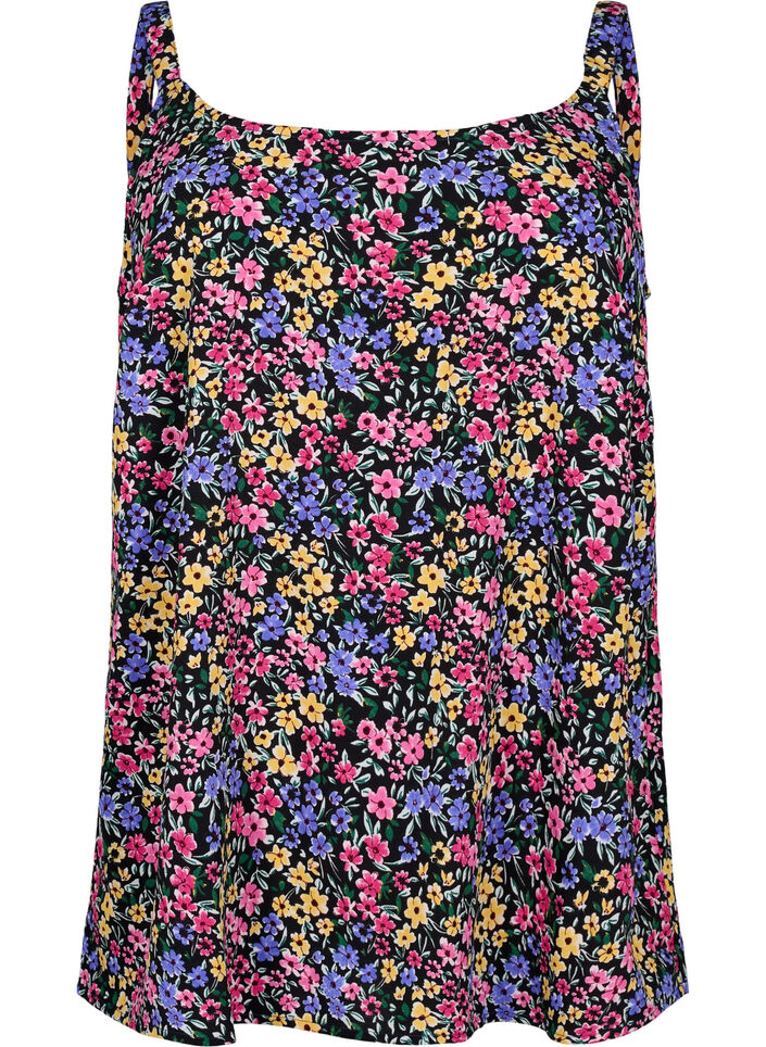 FLASH - Top met print, Multi Flower, Packshot image number 0