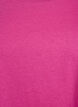 T-shirt met korte mouwen van katoenmix, Roze, Packshot image number 2