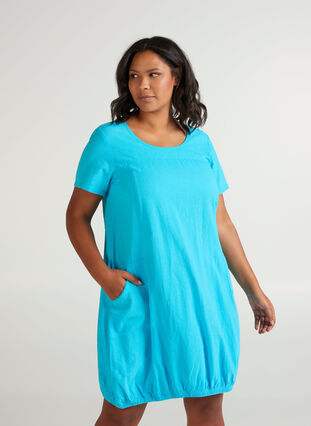Comfortabele jurk, River Blue, Model image number 0