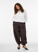 Shirt met borstzak en ballonvorm, Wit, Model image number 1
