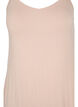 Effen onderjurk in viscose, Vanille, Packshot image number 2