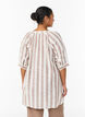 Katoenen tuniek met V-hals, Beige, Model image number 2