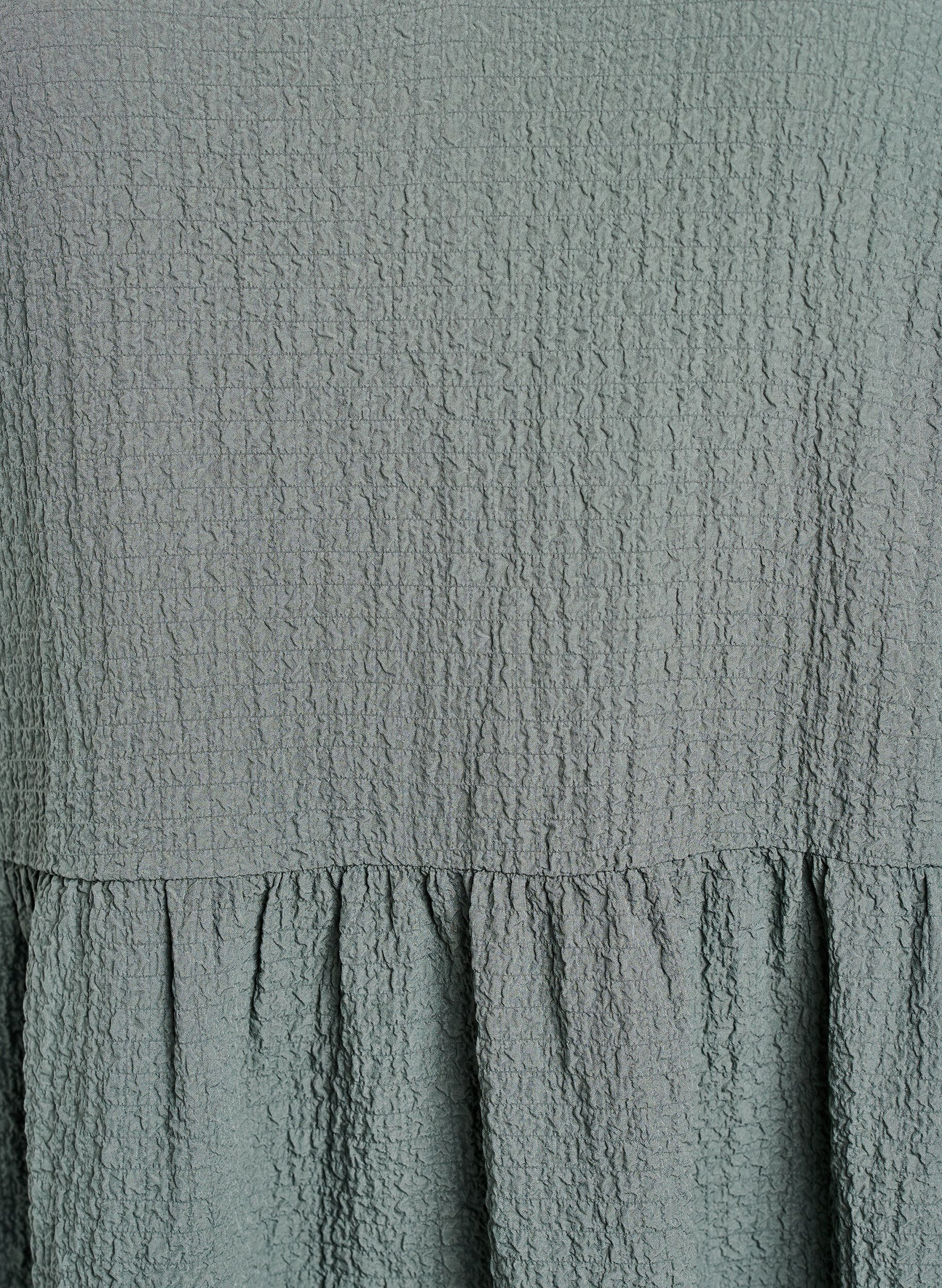 ZizziKorte A-lijn jurk, Groen, Packshot image number 2