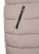 Lange vest met capuchon en zakken, Beige, Packshot image number 3