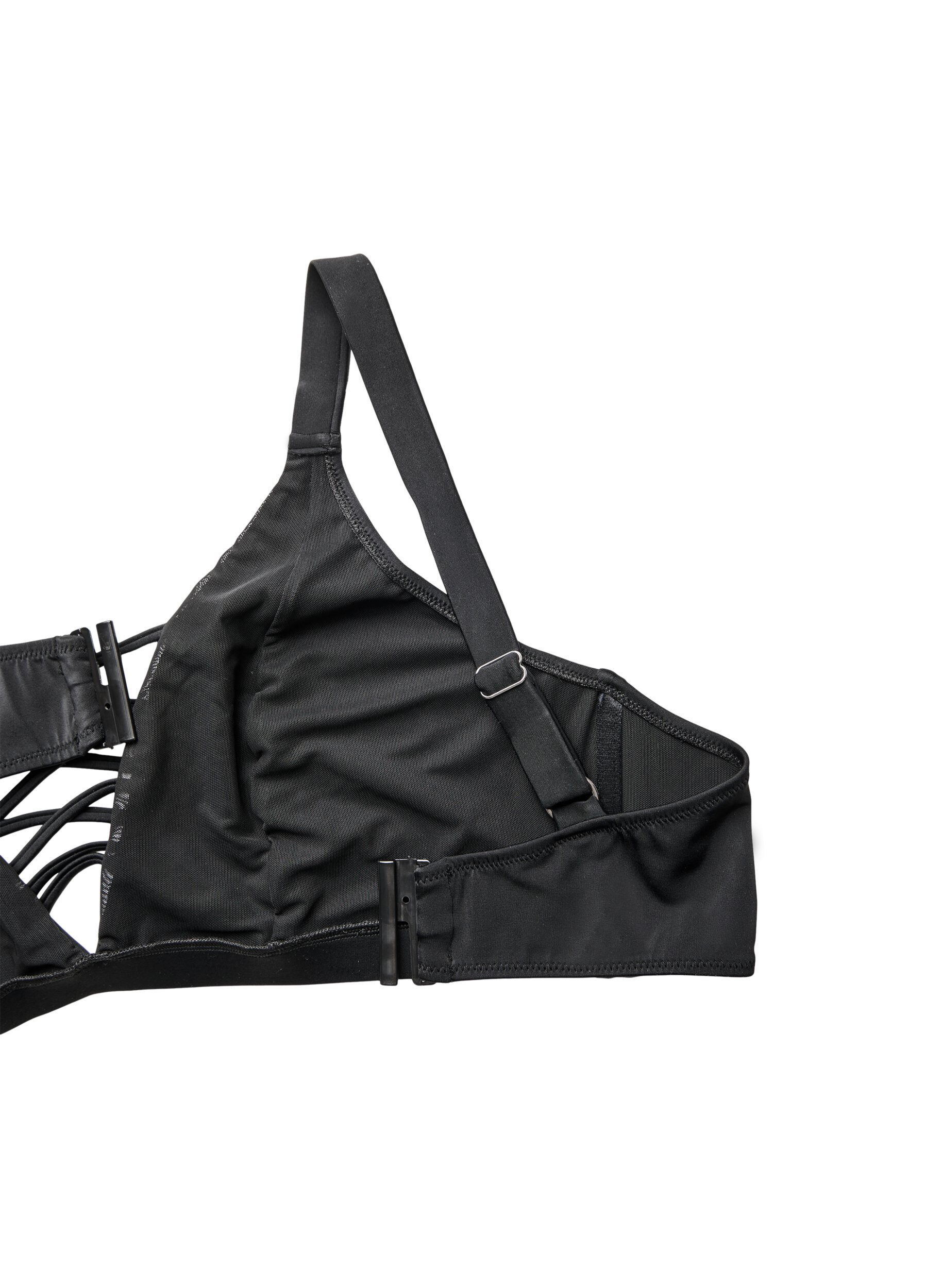 Zizzi Bikini top, Zwart, Packshot image number 3