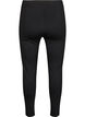 Viscose legging met ritssluiting detail, Zwart, Packshot image number 1
