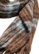 Zachte sjaal met franjes, Bruin, Packshot image number 1