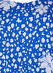 FLASH - Viscose blouse met korte mouwen en print, Blauw, Packshot image number 2