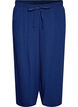 Culotte broek van katoen met hoge taille, Blauw, Packshot image number 0