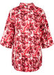 Lang shirt met all-over print, Pink AOP Flower, Packshot image number 0