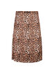Rok met luipaardprint en splitten, Leopard AOP, Packshot image number 0