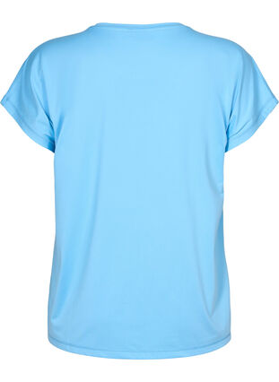 Trainings T-shirt met korte mouwen, Alaskan Blue, Packshot image number 1